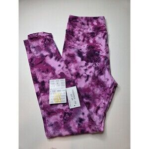 LuLaRoe OS One Size 2-10 Leggings PINK PURPLE TIE DYE Buttery Soft